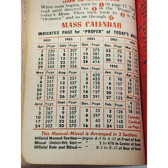 Vintage Official Holy Name‎ Manuel Missal And Bircraft Lucite Acrylic Rose - Picture 4 of 16